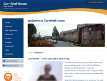 Tablet Screenshot of cornfordhouse.co.uk